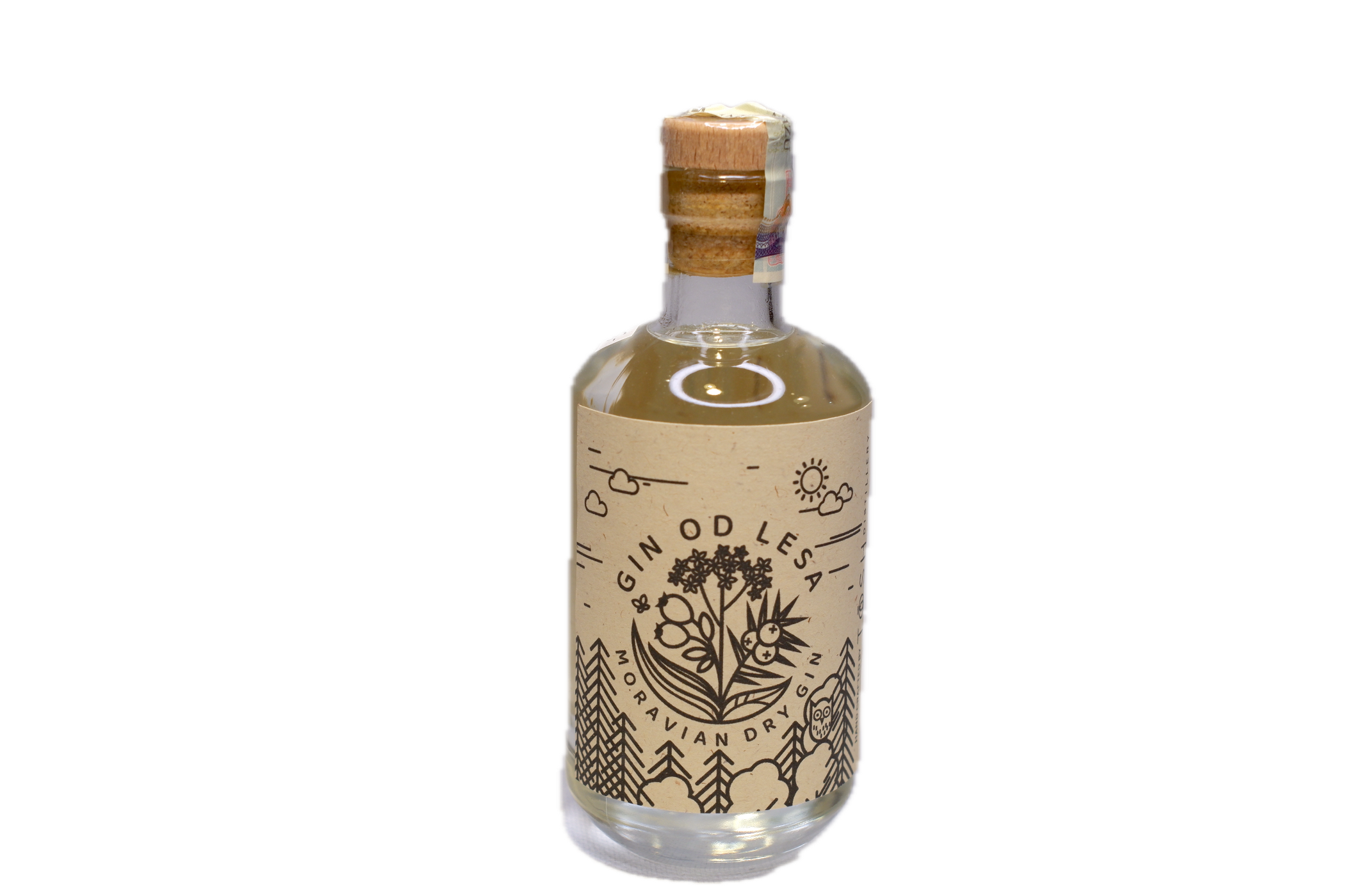 Gin od lesa 45% (0,2 l) – Esence Jeseníků v každém doušku