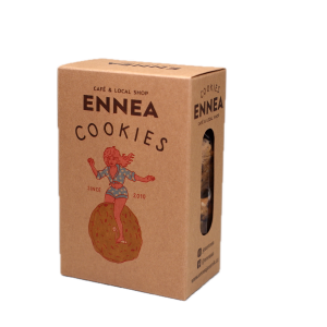 Ennea Cookies – Ručně vyráběné sušenky plné čokolády, semínek a ořechů (100 g)