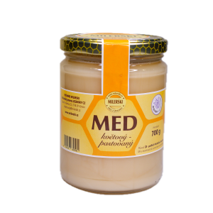 Med z Jeseníků – pastovaný 700 ml (0,94 kg) – Jemný krém z horských květů
