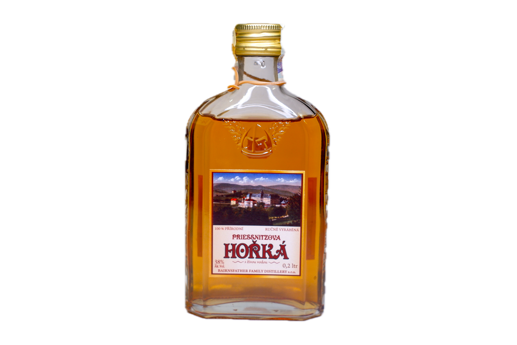 Priessnitzova Hořká 38% (0,2l) – Tradiční digestiv z 30 bylin pro lehkost a klidné trávení