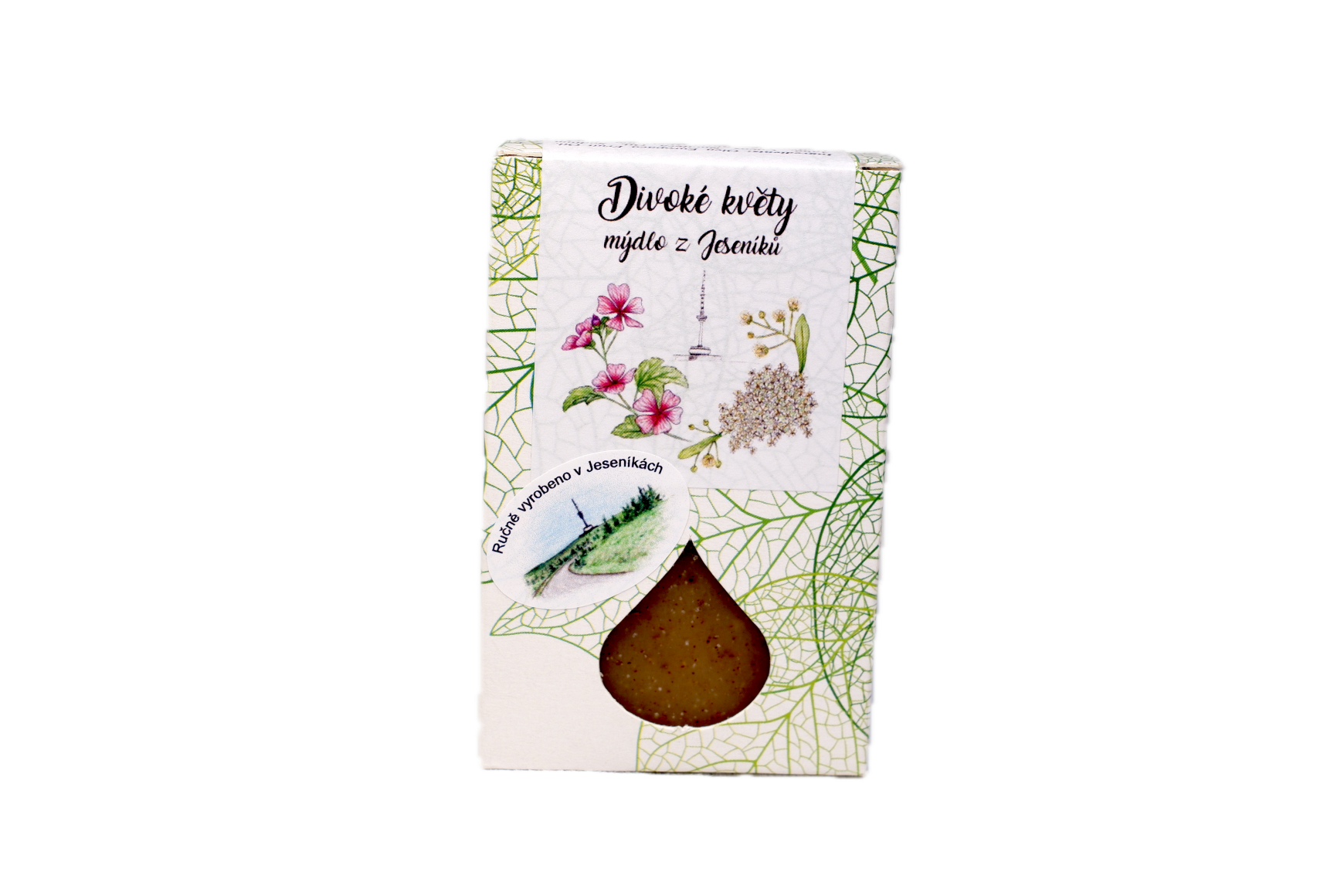 Divoké květy – přírodní mýdlo z Jeseníků (100 g) – Jemnost a síla horských květů pro tvou pokožku