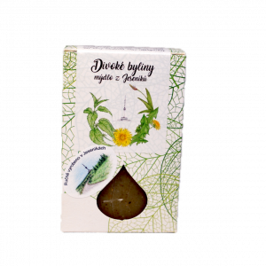 Divoké byliny – přírodní mýdlo z Jeseníků (100 g) – Síla hor pro pokožku i vlasy