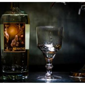 Kyle Absinthe 55% (0,5l) – Čistá esence Jeseníků v legendárním zeleném elixíru